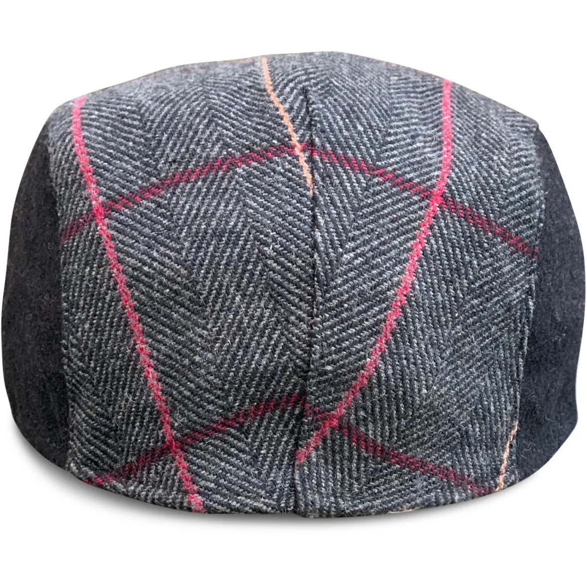 The Whiskey Boston Scally Cap - Smoke & Rye Plaid