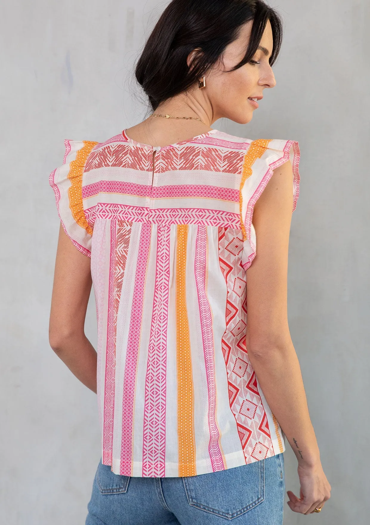 Thea Ruffled Top