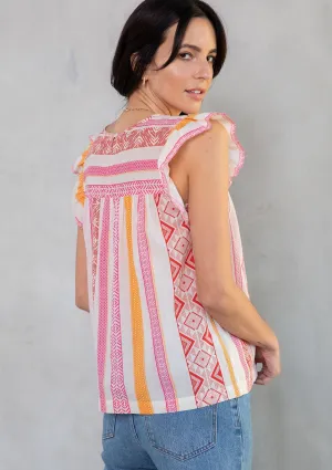Thea Ruffled Top