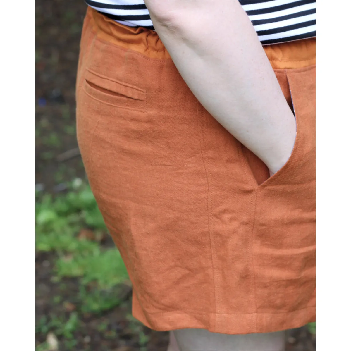 Thread Theory Bamberton Shorts Men Sewing Pattern PDF