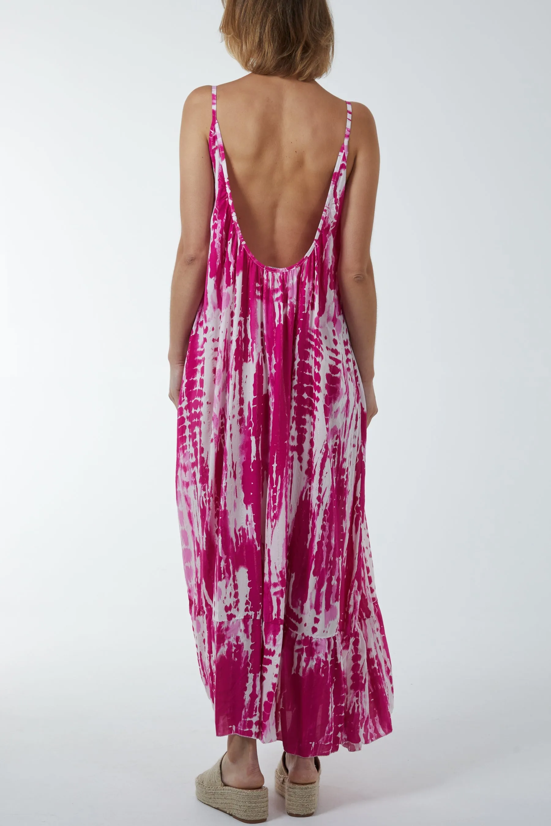 Tie Dye Cami Maxi Dress