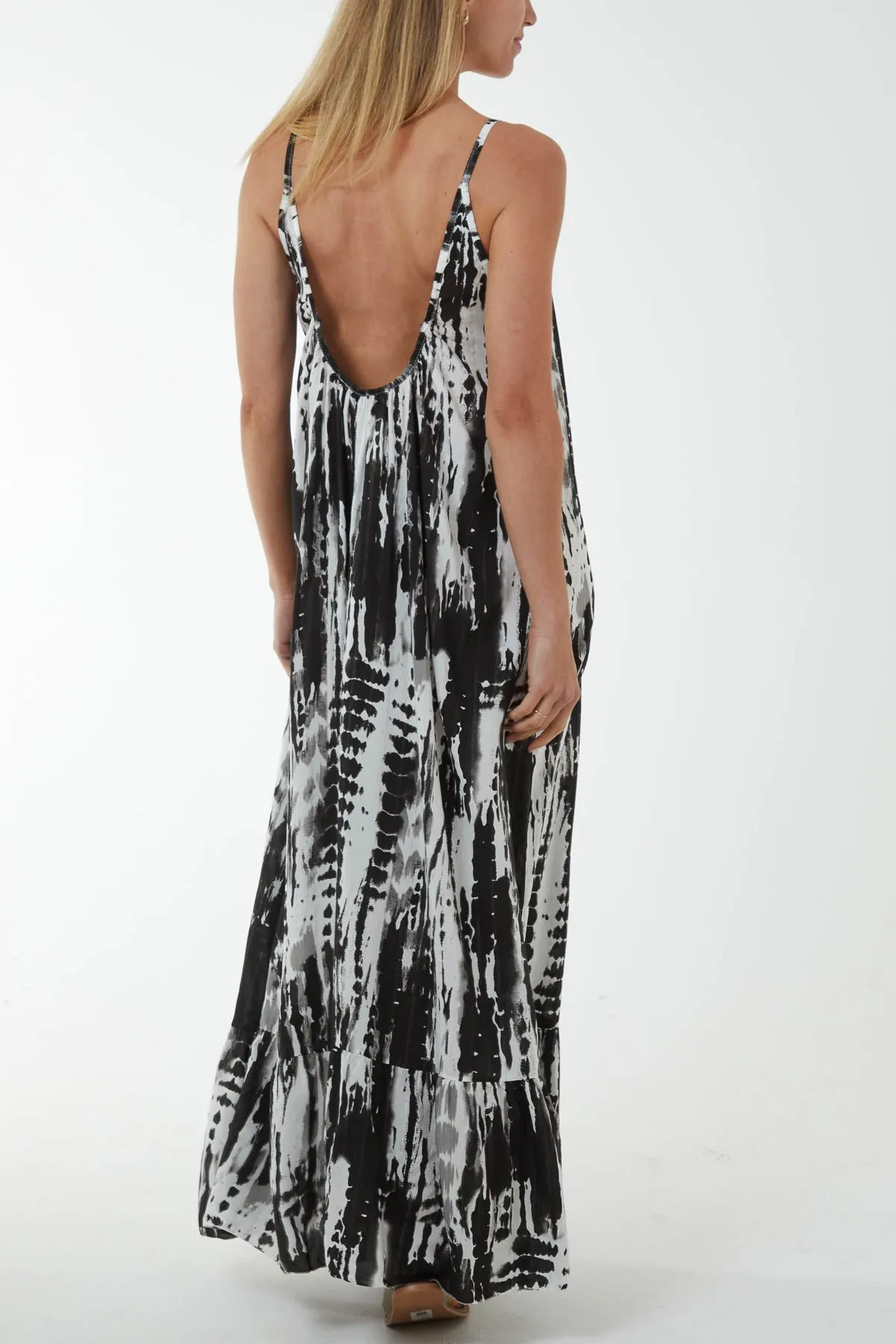 Tie Dye Cami Maxi Dress