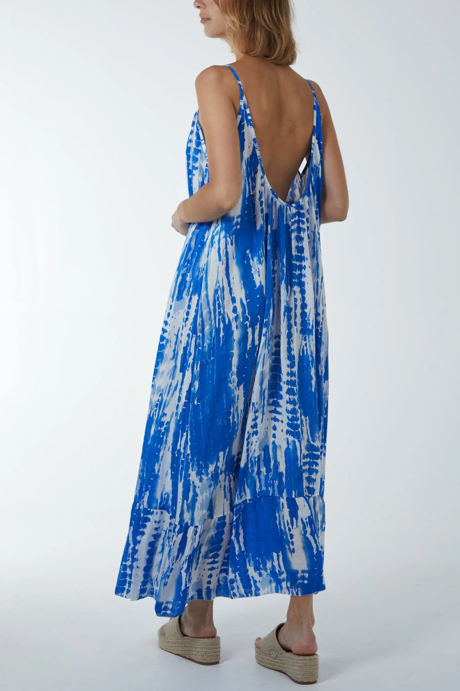 Tie Dye Cami Maxi Dress
