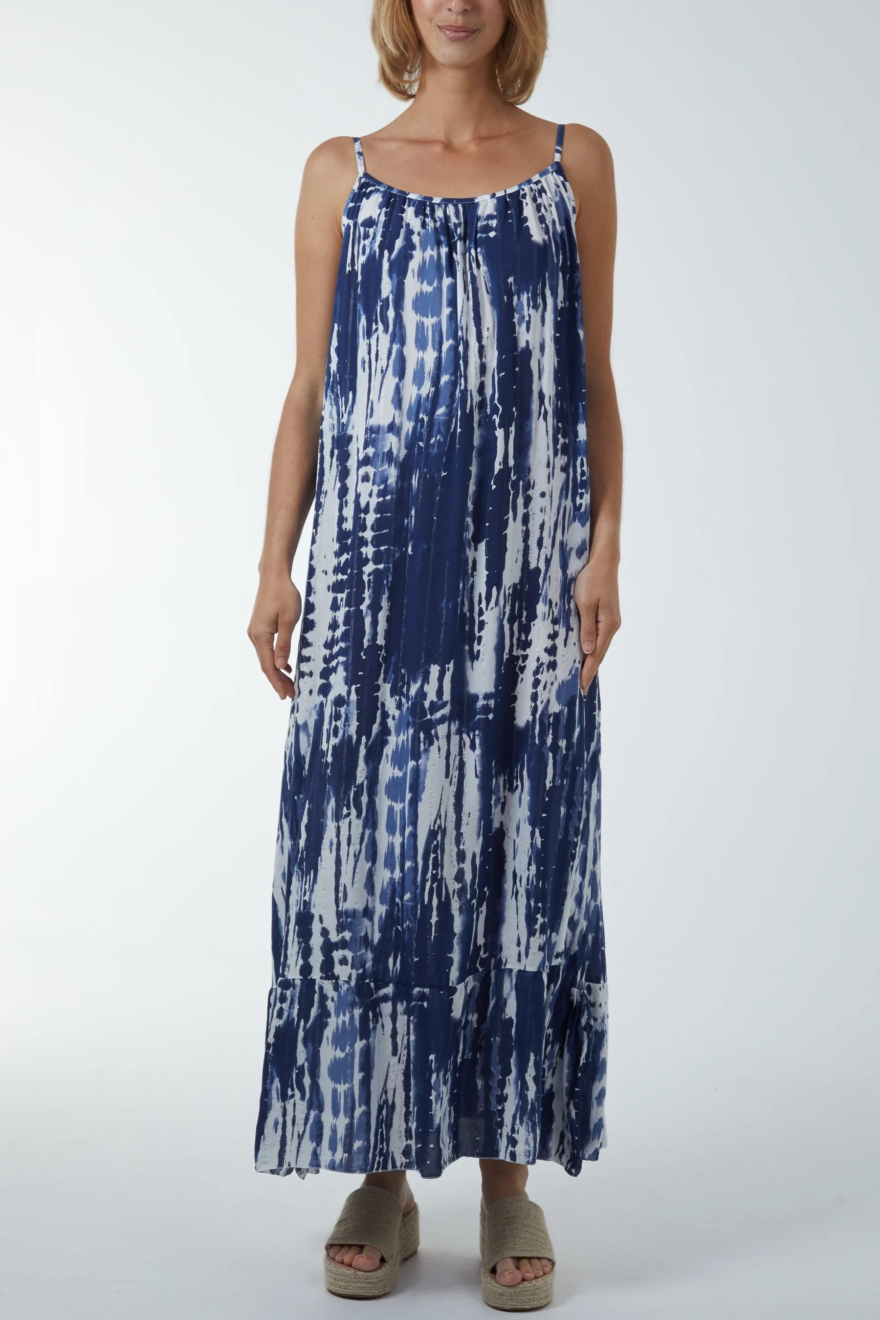 Tie Dye Cami Maxi Dress