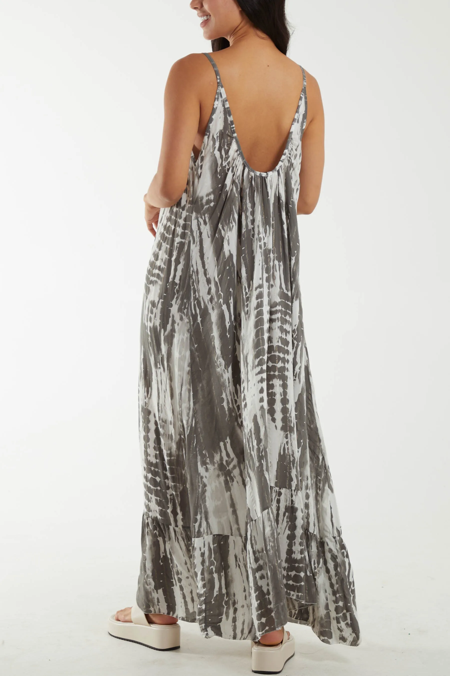 Tie Dye Cami Maxi Dress