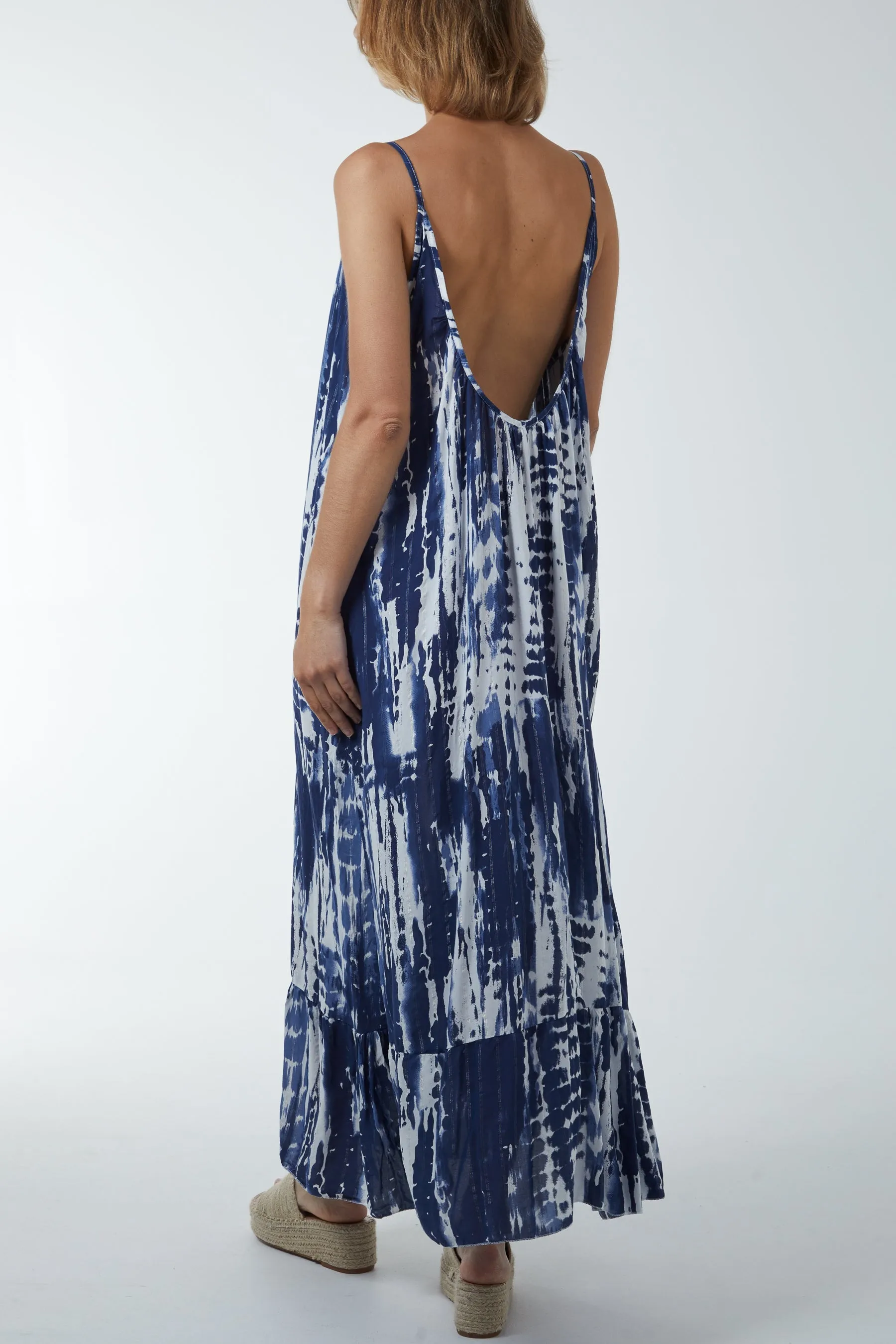 Tie Dye Cami Maxi Dress