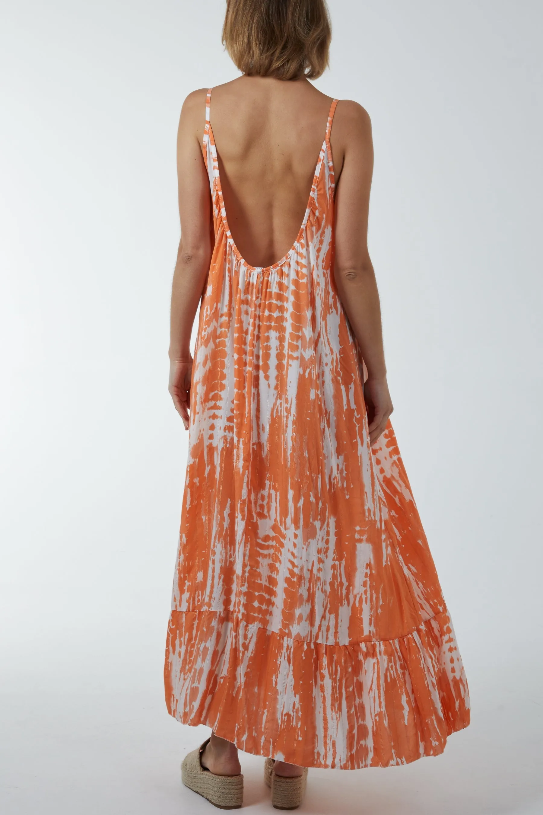 Tie Dye Cami Maxi Dress