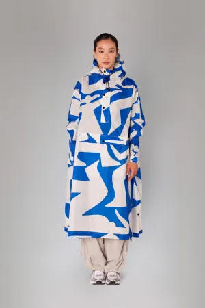 Timo Kuilder 'Blue Dance' Rain Poncho