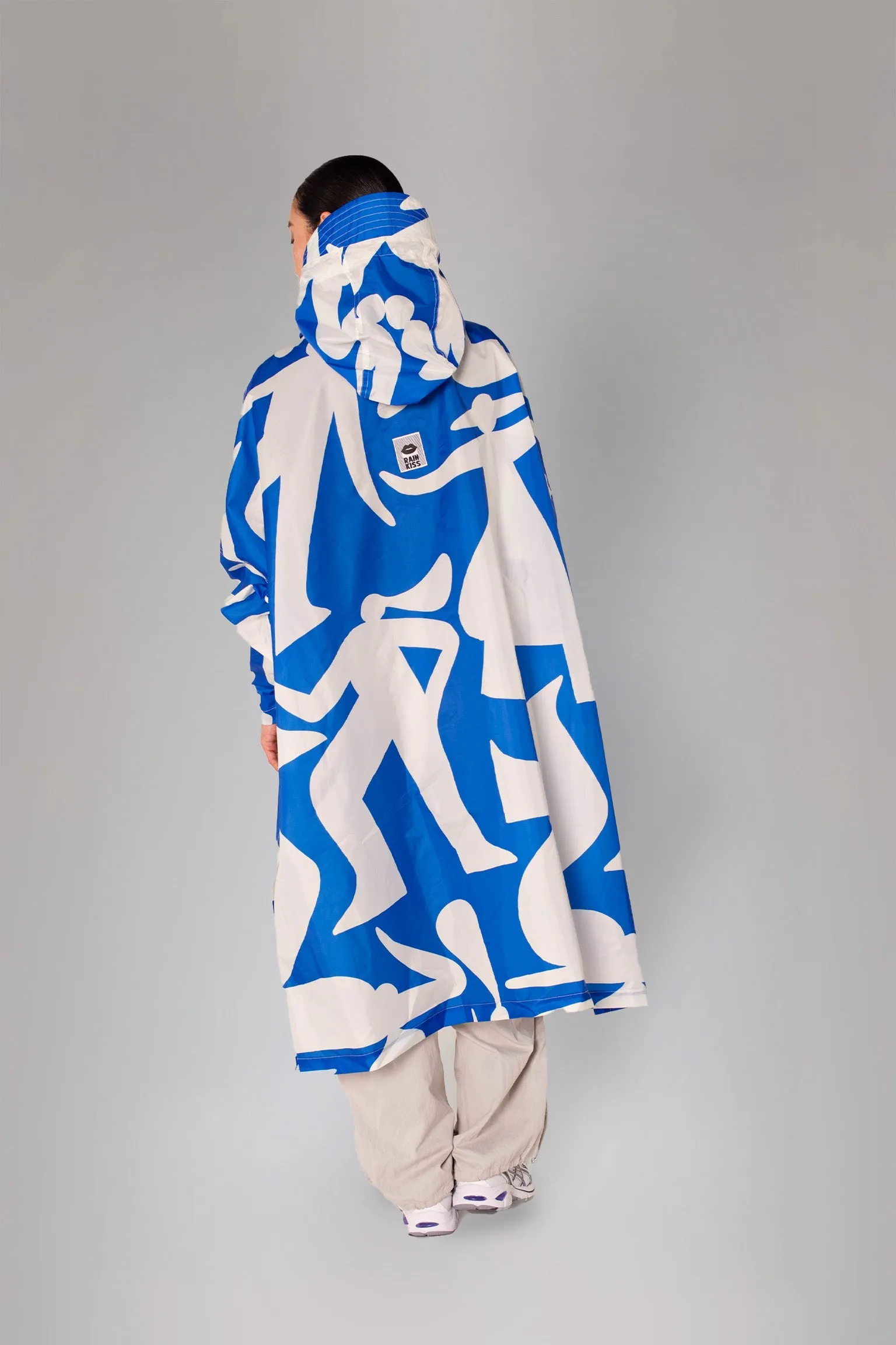 Timo Kuilder 'Blue Dance' Rain Poncho