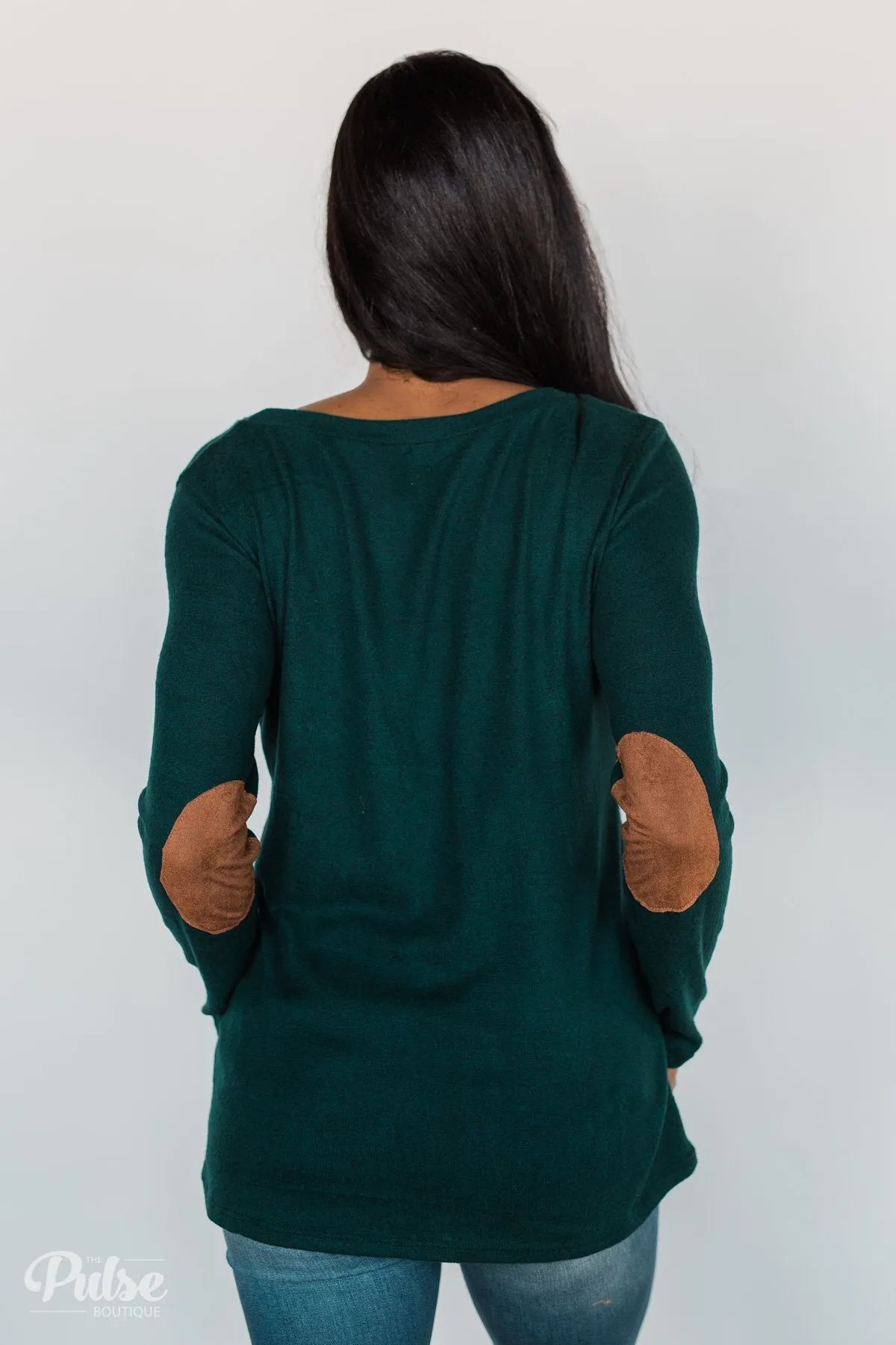 'Tis the Season Deer Print Long Sleeve Top