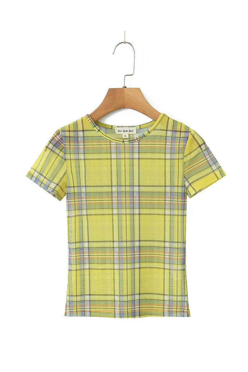 TM0145 Graphic Mesh Tee