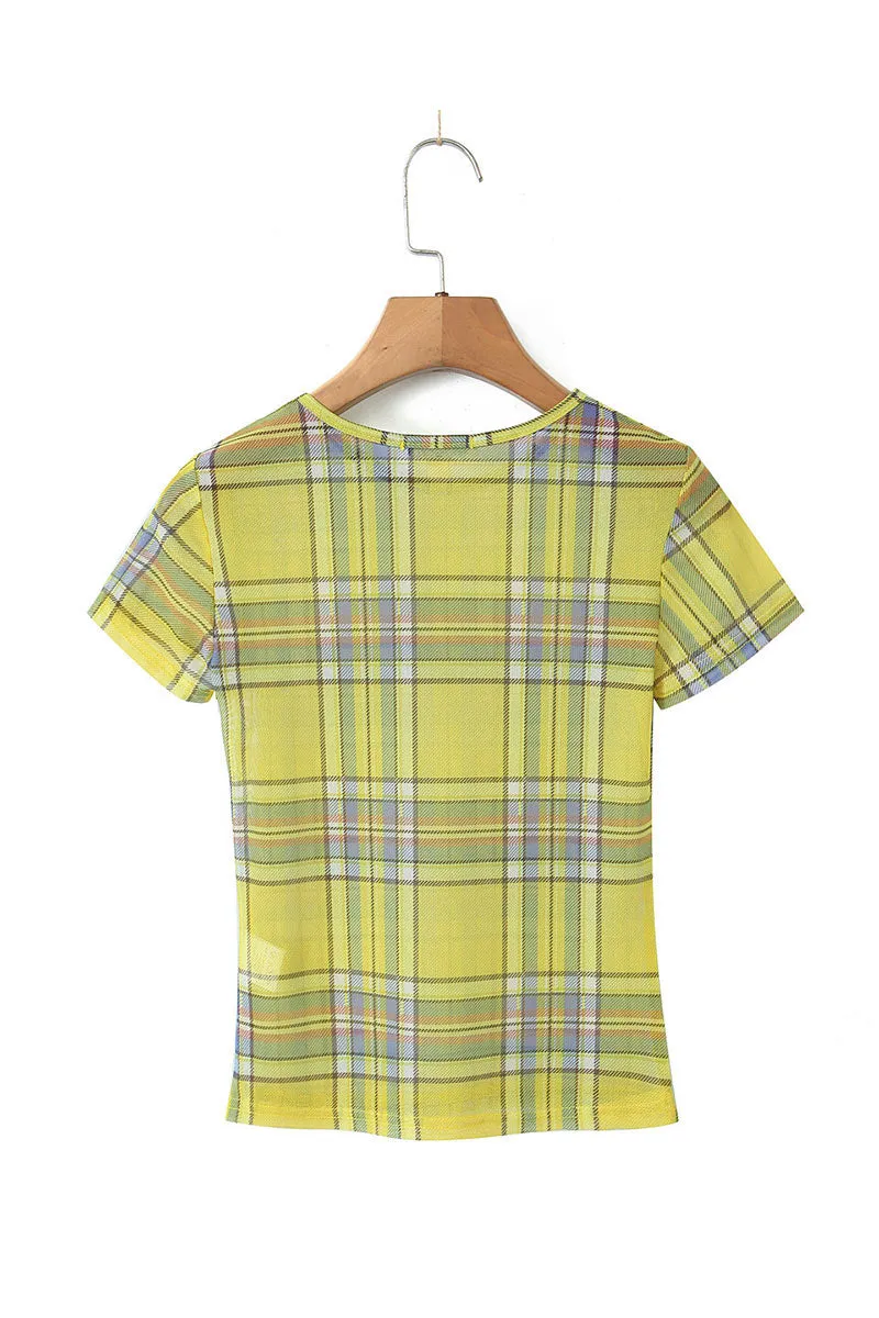 TM0145 Graphic Mesh Tee