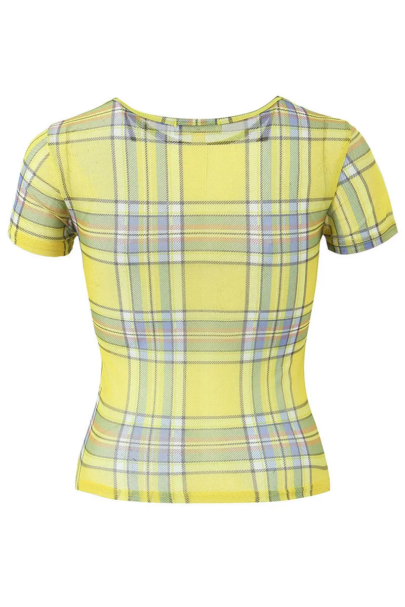 TM0145 Graphic Mesh Tee