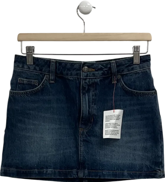 Topshop Blue Jean Skirt UK 6