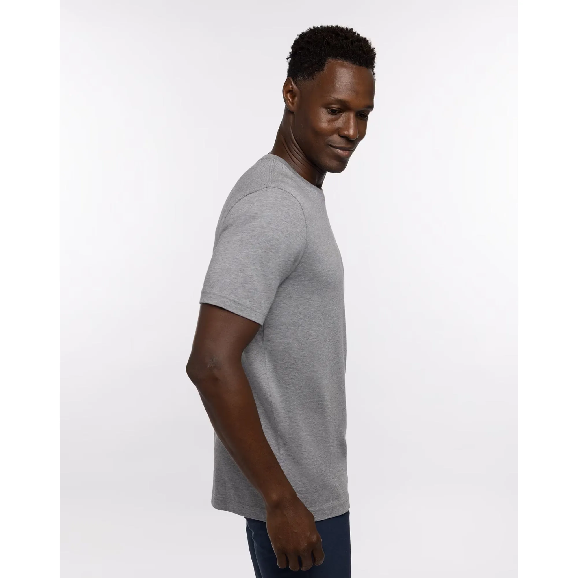 TRAVIS MATHEW MENS TACO BOUT IT T-SHIRT - HEATHER GREY