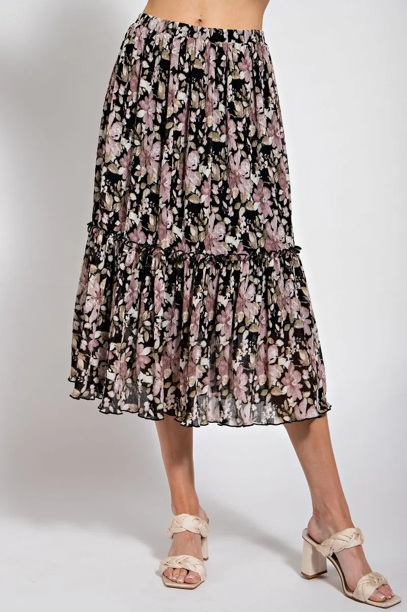 Tristessa Floral Skirt