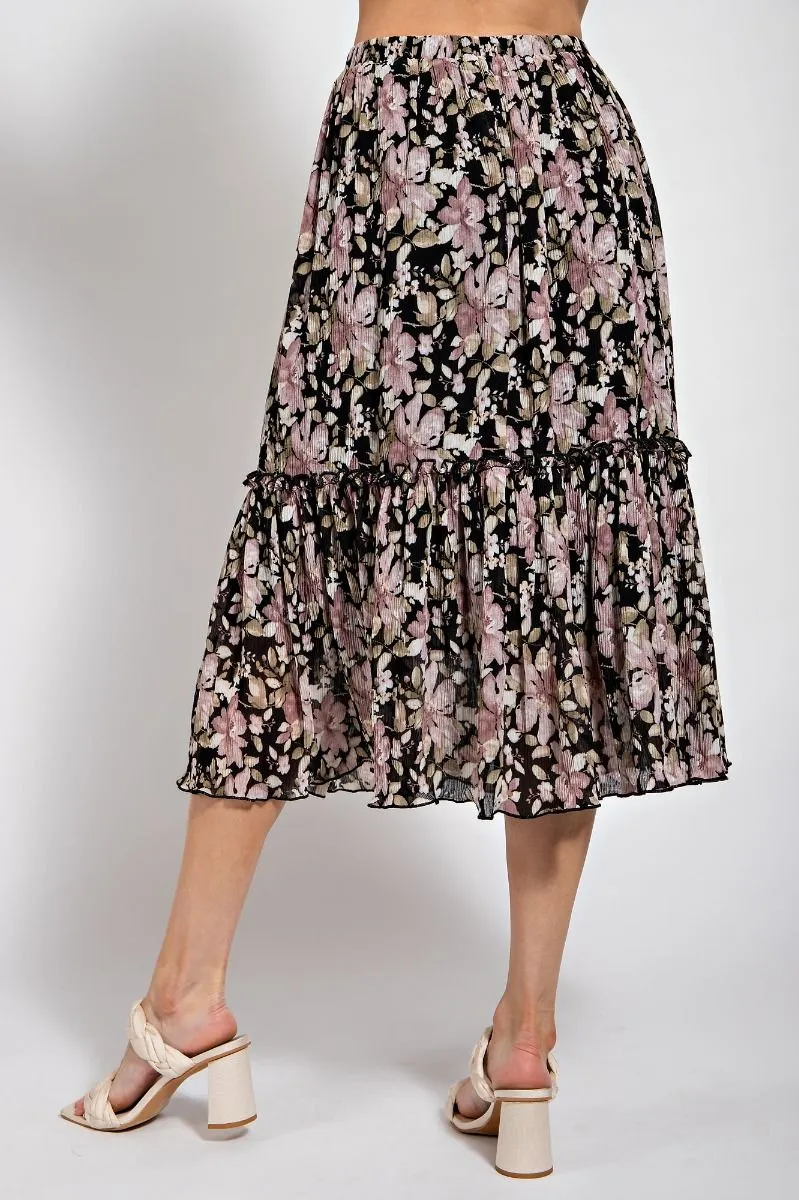 Tristessa Floral Skirt