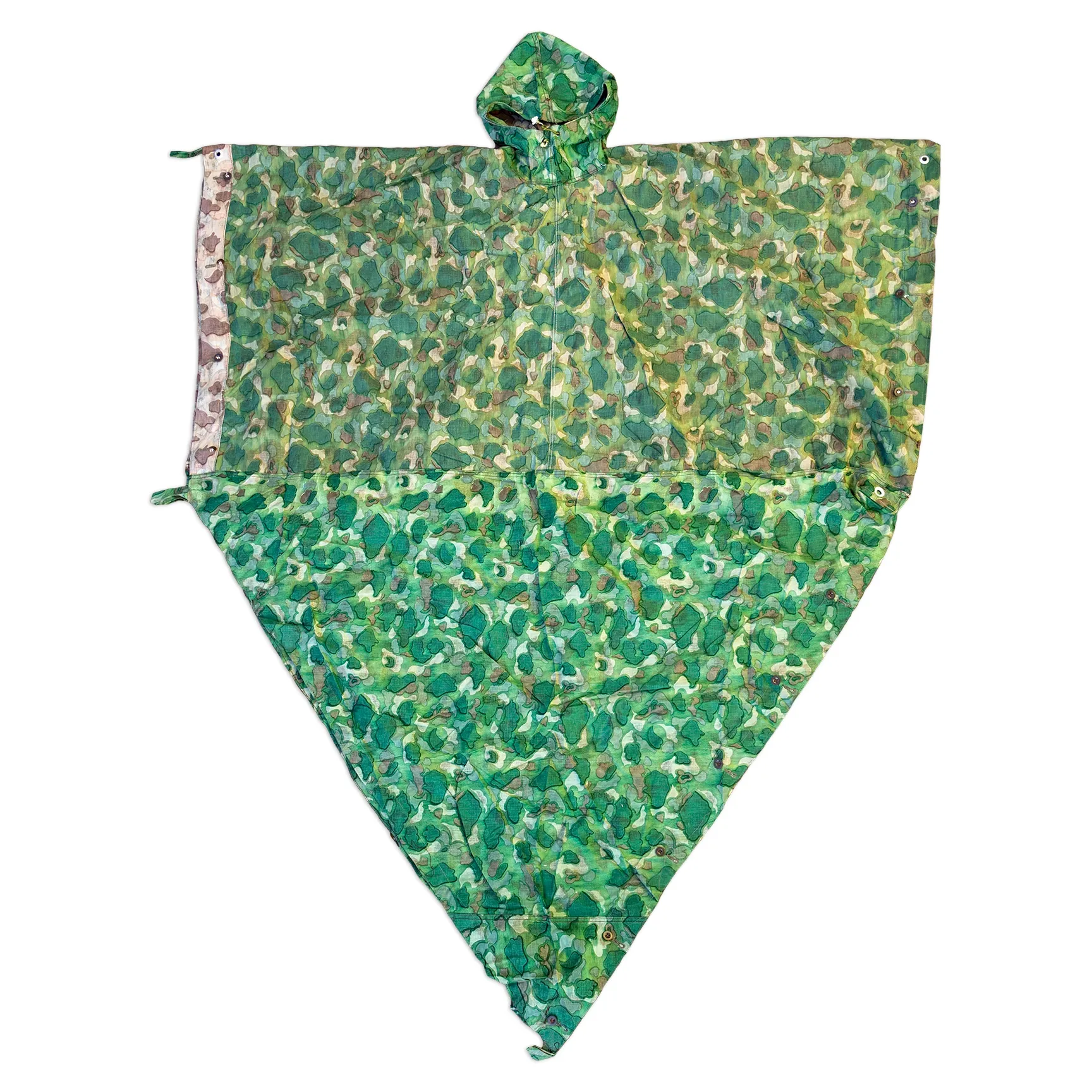 Turkish Reversible Spot "Duck Hunter" Camo Poncho