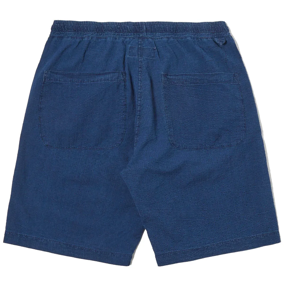 Universal Works Lumber Short Seersucker Washed Indigo