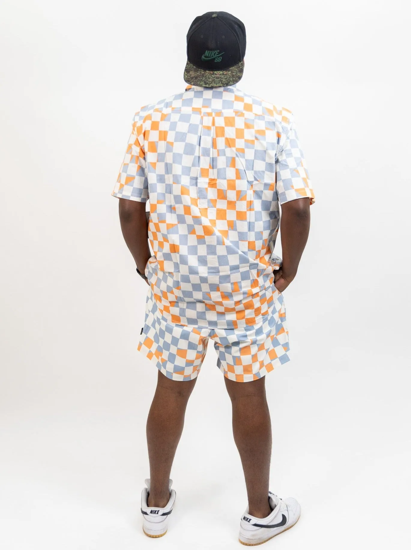 Vans Primary Elastic  Boardshort - Marshmallow/Dusty Blue