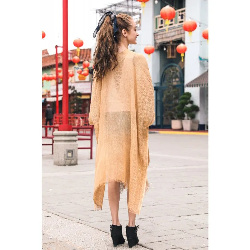 VIBIN SEQUIN KIMONO