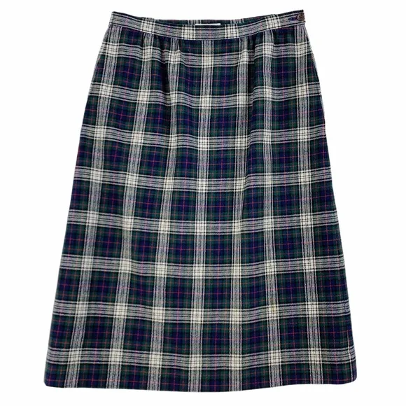 Vintage Pendleton Authentic Murray Dress Tartan Plaid Made in the USA