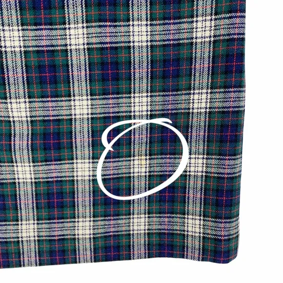 Vintage Pendleton Authentic Murray Dress Tartan Plaid Made in the USA