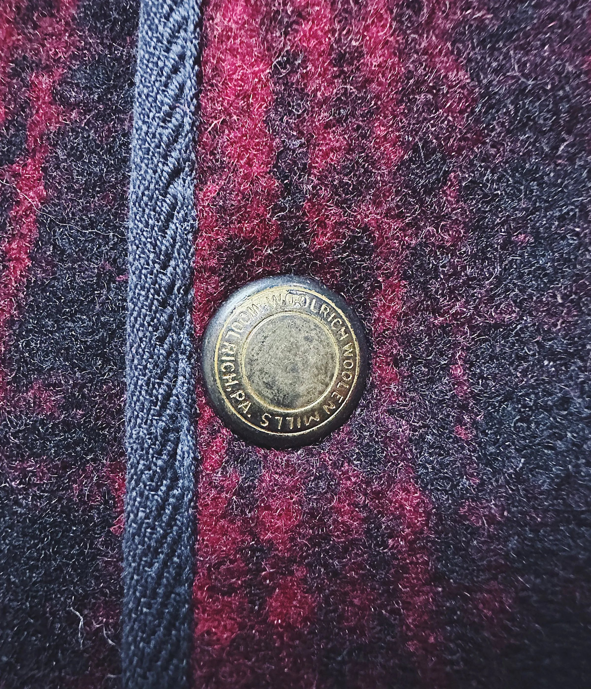 Vintage Woolrich Buckle Back Vest – Medium