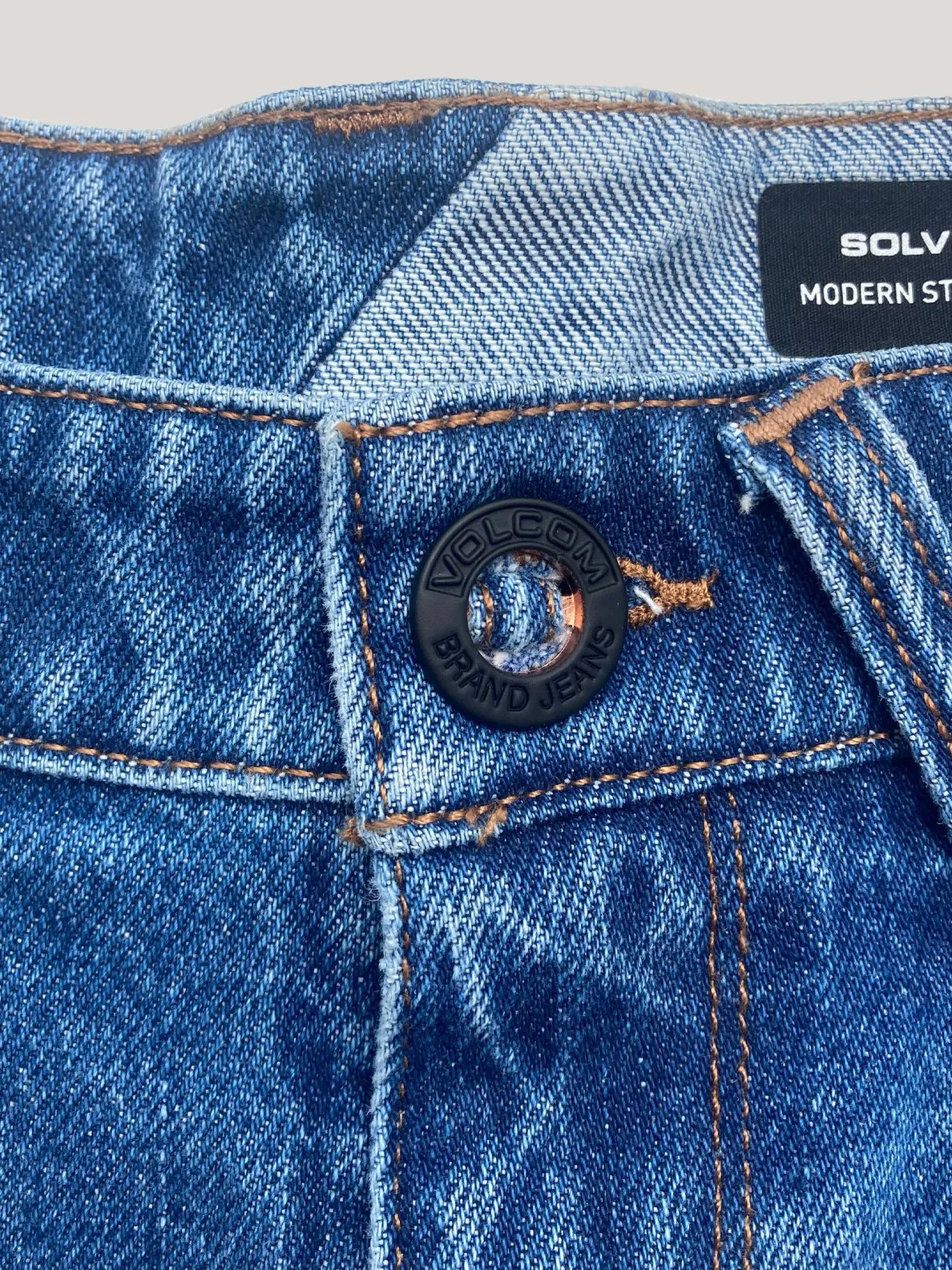 VOLCOM SOLVER DENIM SHORT OLD INDIGO