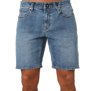 VOLCOM SOLVER DENIM SHORT OLD INDIGO