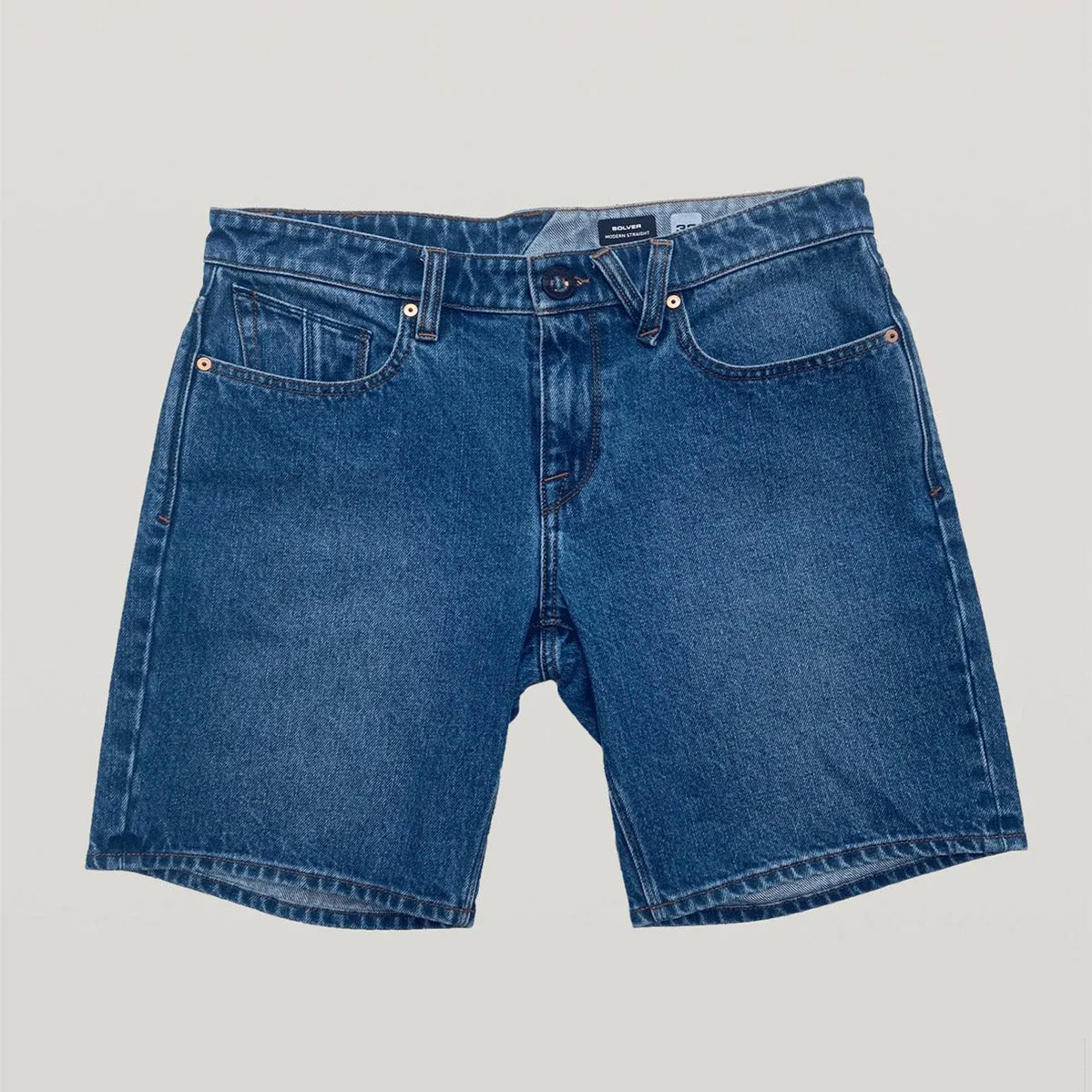 VOLCOM SOLVER DENIM SHORT OLD INDIGO