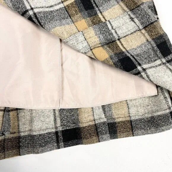 VTG Gor-Ray Wool Skirt Women Small Koneray Pleated Tartan Plaid Preppy Academia
