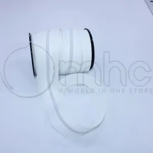 Waist Band With Rubber White