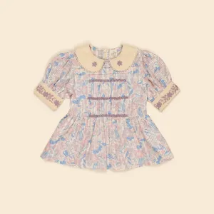 Wanda Blouse, 50’s Flora