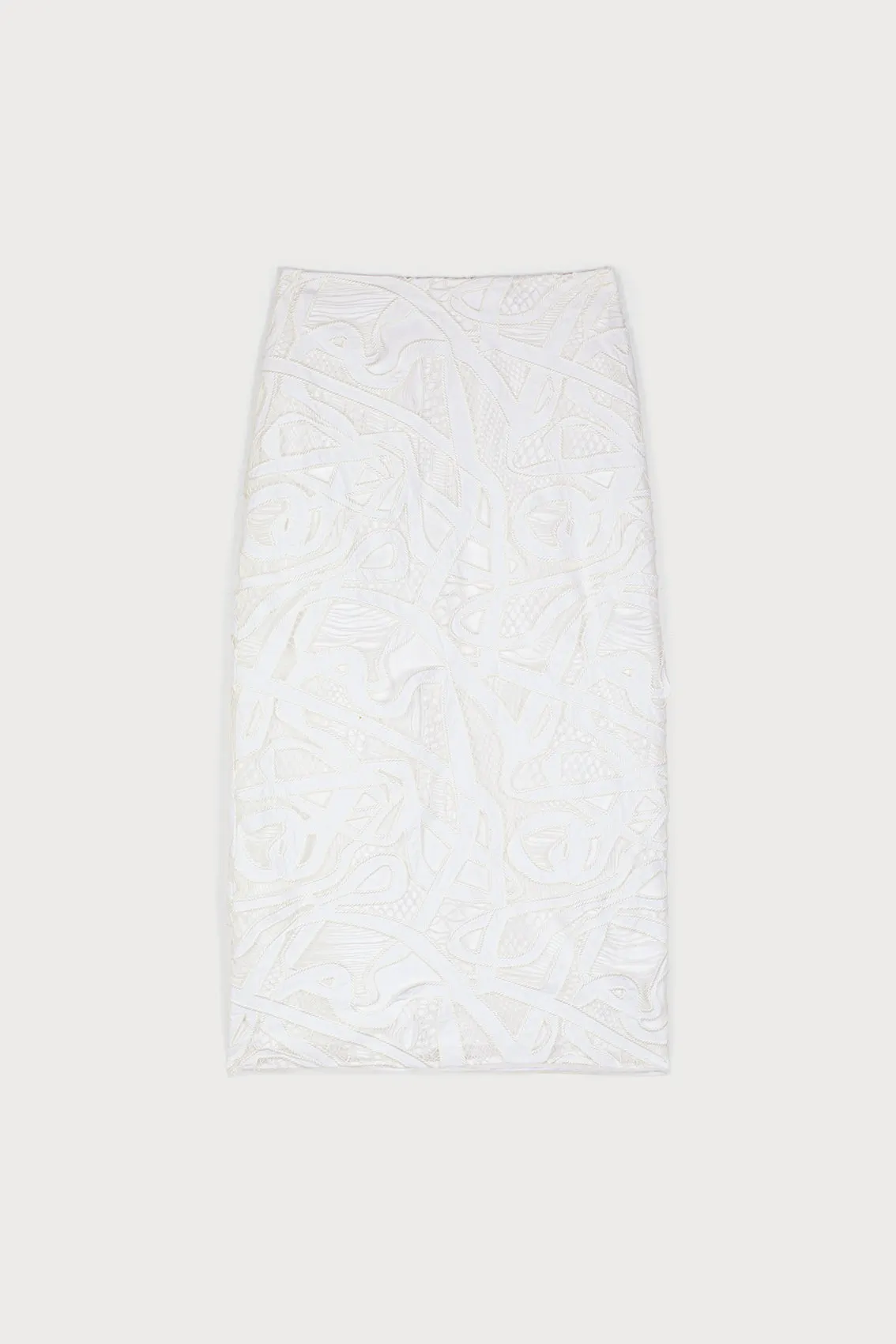 WEAVING INSPIRED LACE SKIRT