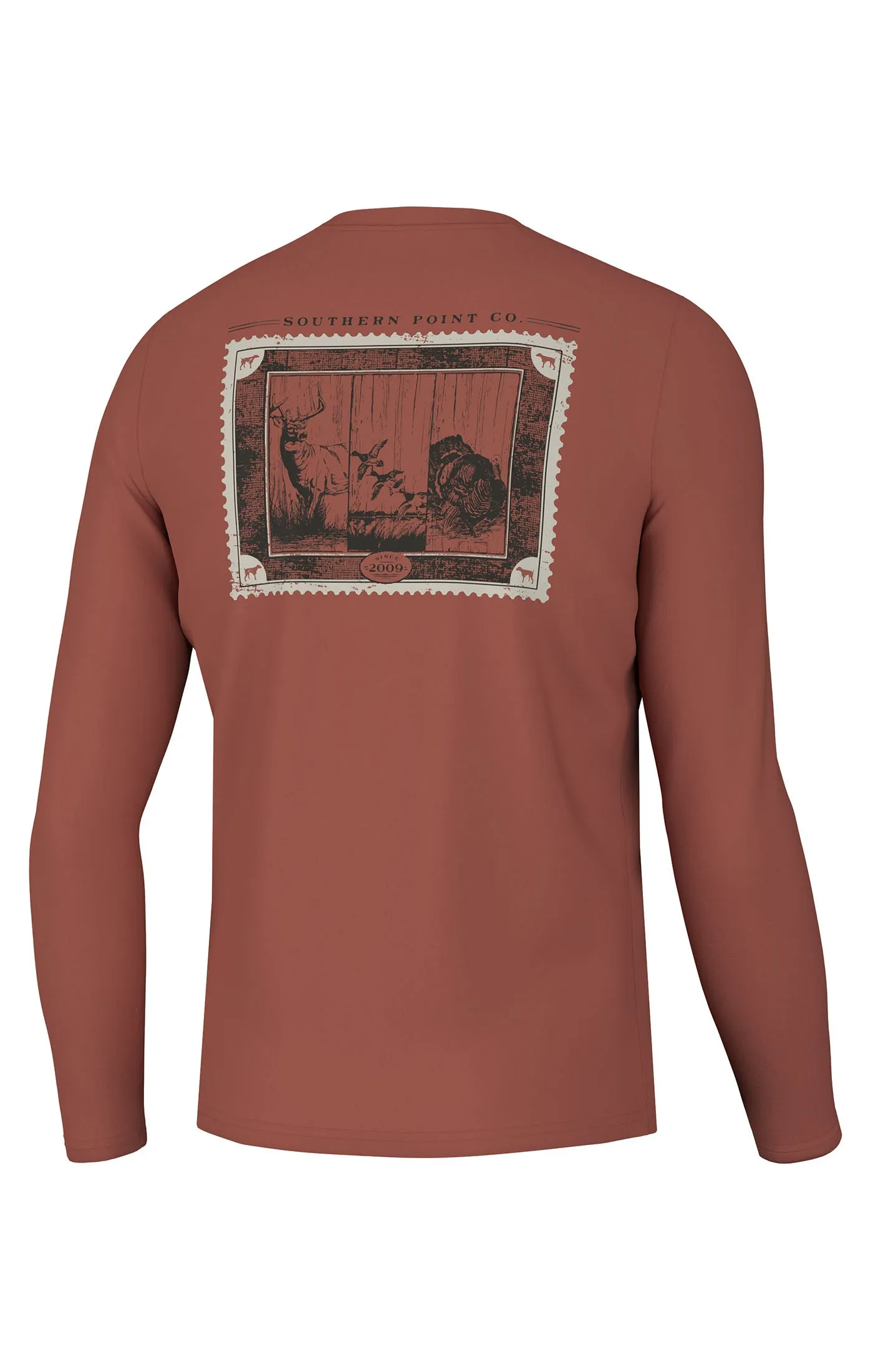 WILD LIFE STAMP LONG SLEEVE TEE