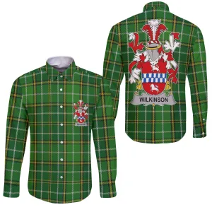 Wilkinson Long Sleeve Button Shirts Crest And National Plaid Style