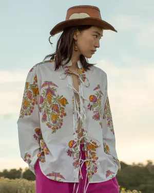Willa Fleur Tie Shirt