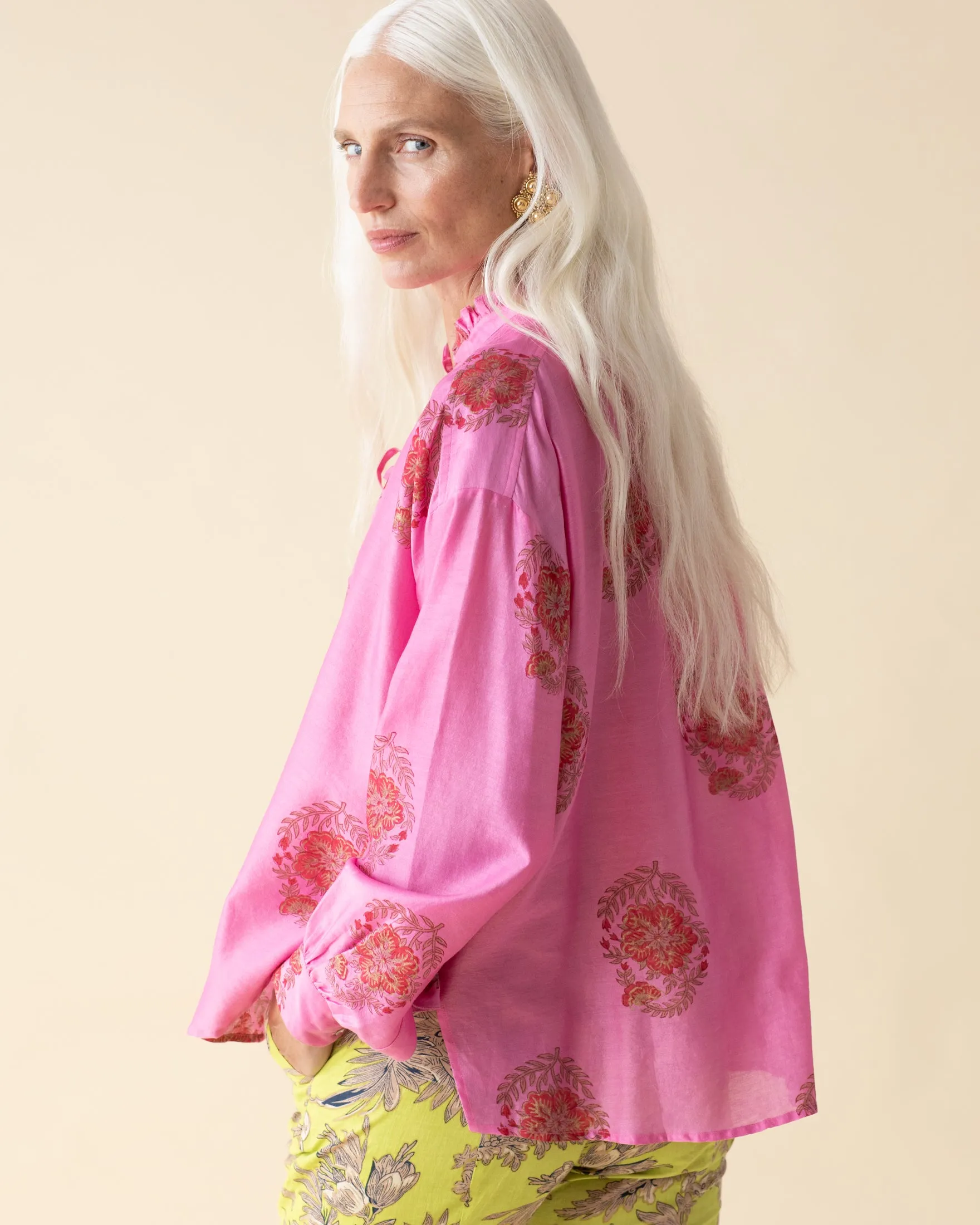 Willa Rosaria Silk Shirt