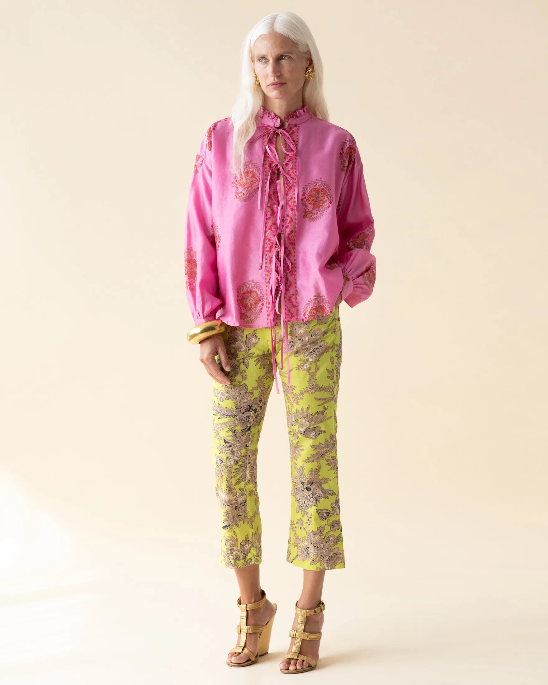 Willa Rosaria Silk Shirt