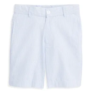 Wilson Short -- Blue Seersucker Stripe