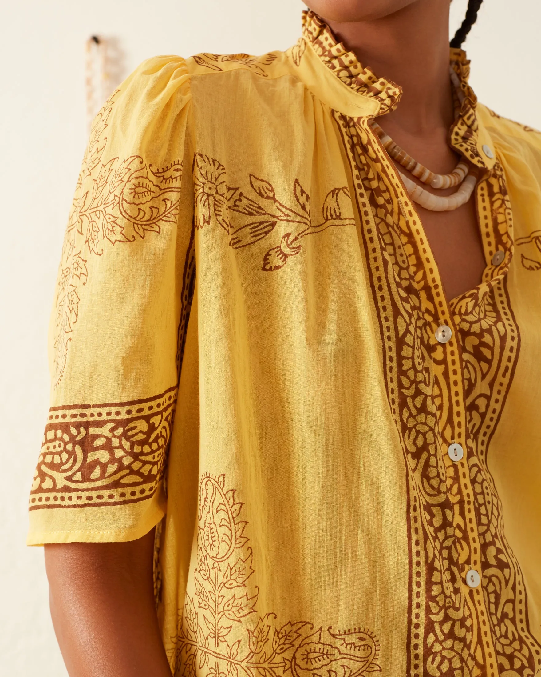 Winnie Banana Flower Shirt