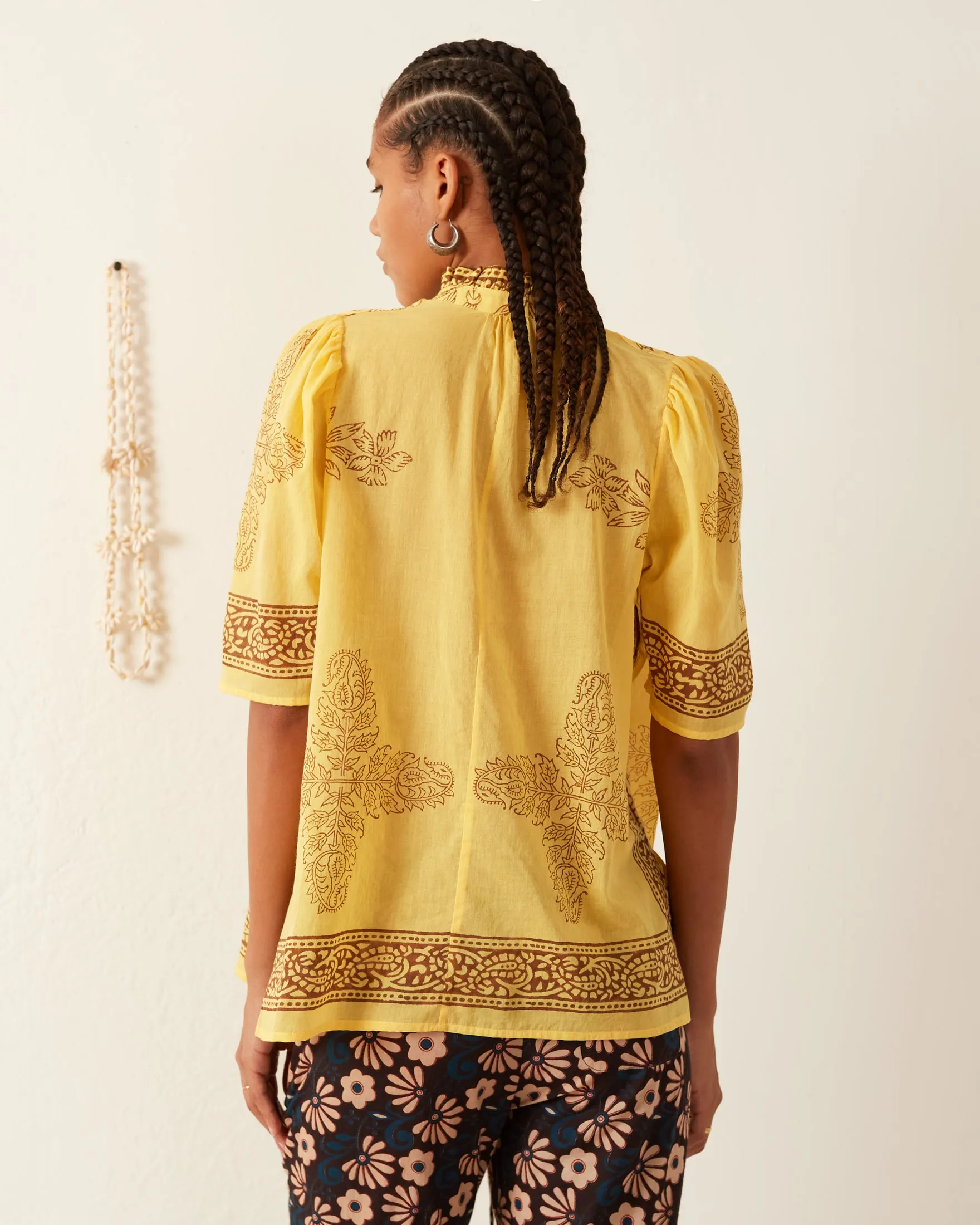 Winnie Banana Flower Shirt