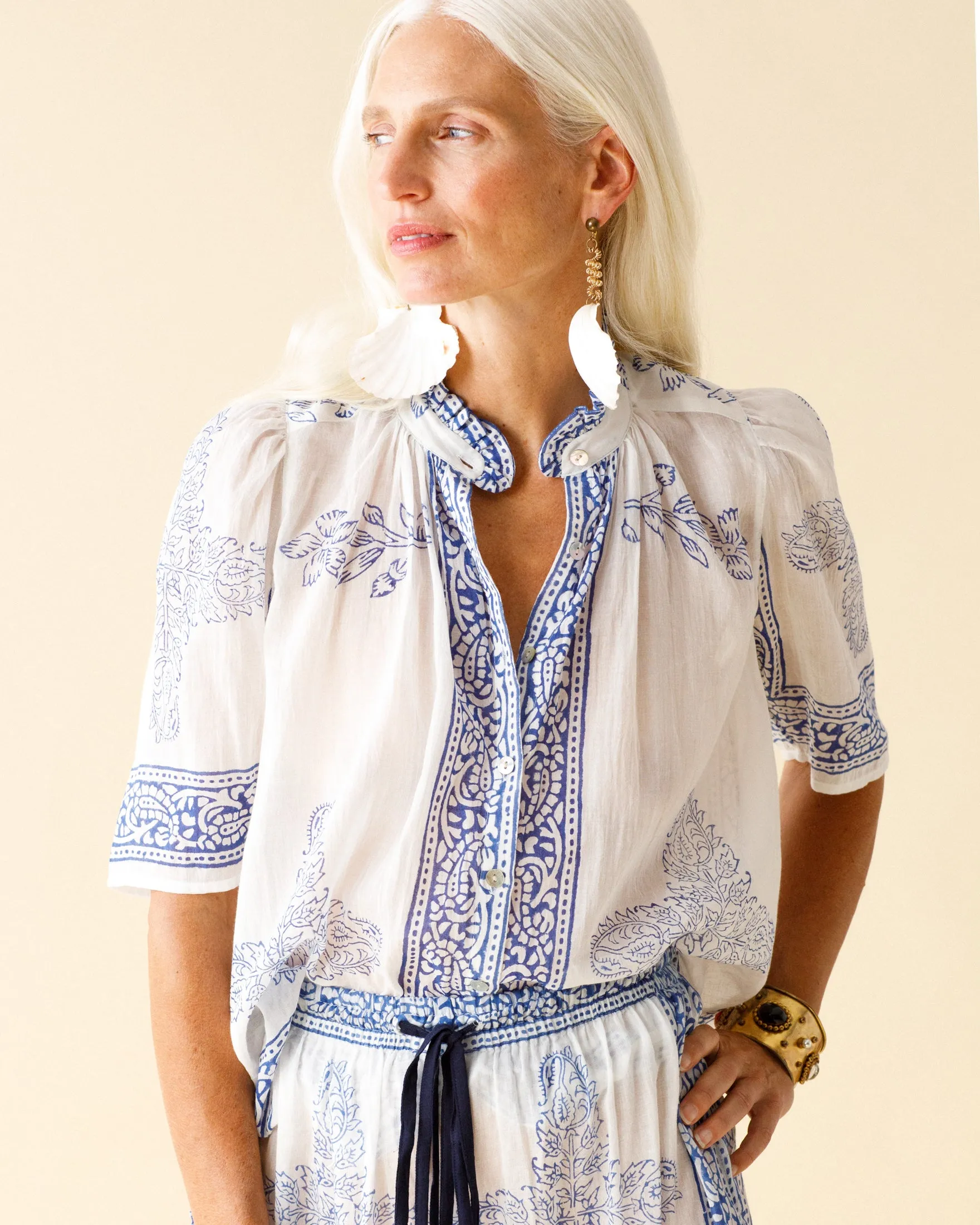 Winnie Criss Cross Blouse