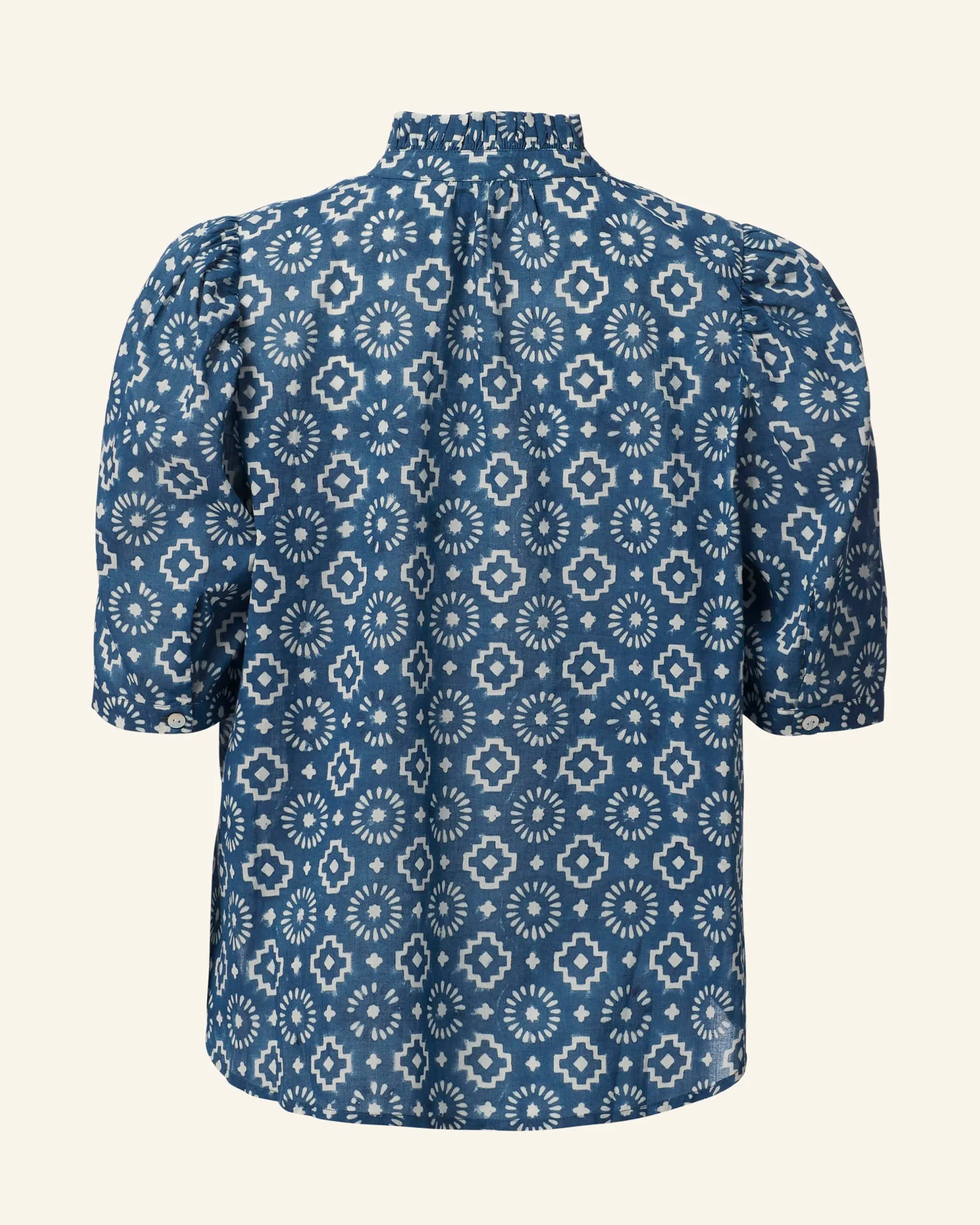 Winnie Indigo Mosaic Shirt