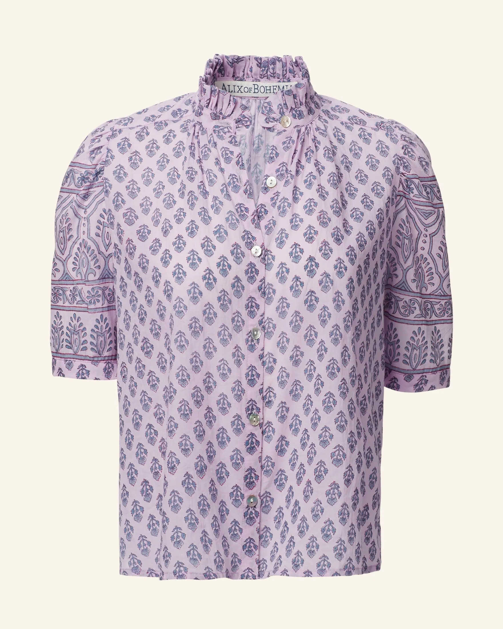 Winnie Lilac Bhutti Shirt