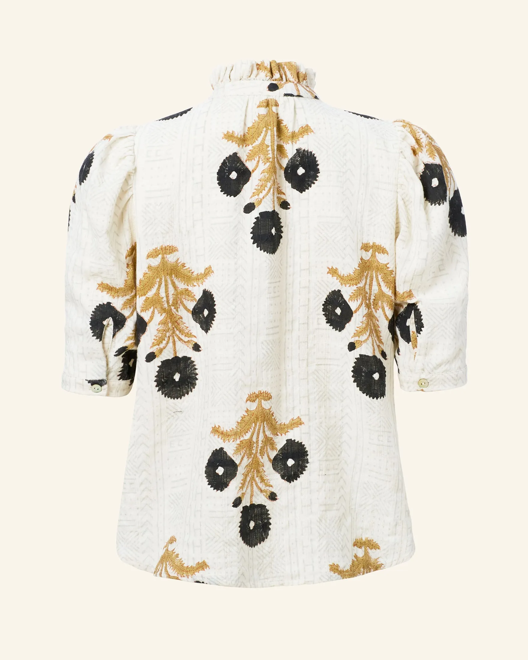 Winnie Noir Triple Bloom Shirt