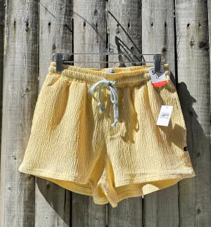 Women's Myrtle Seersucker Volley- Yellow