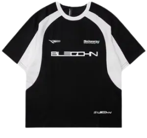 WOMENS OVERSIZED RACING TEE
