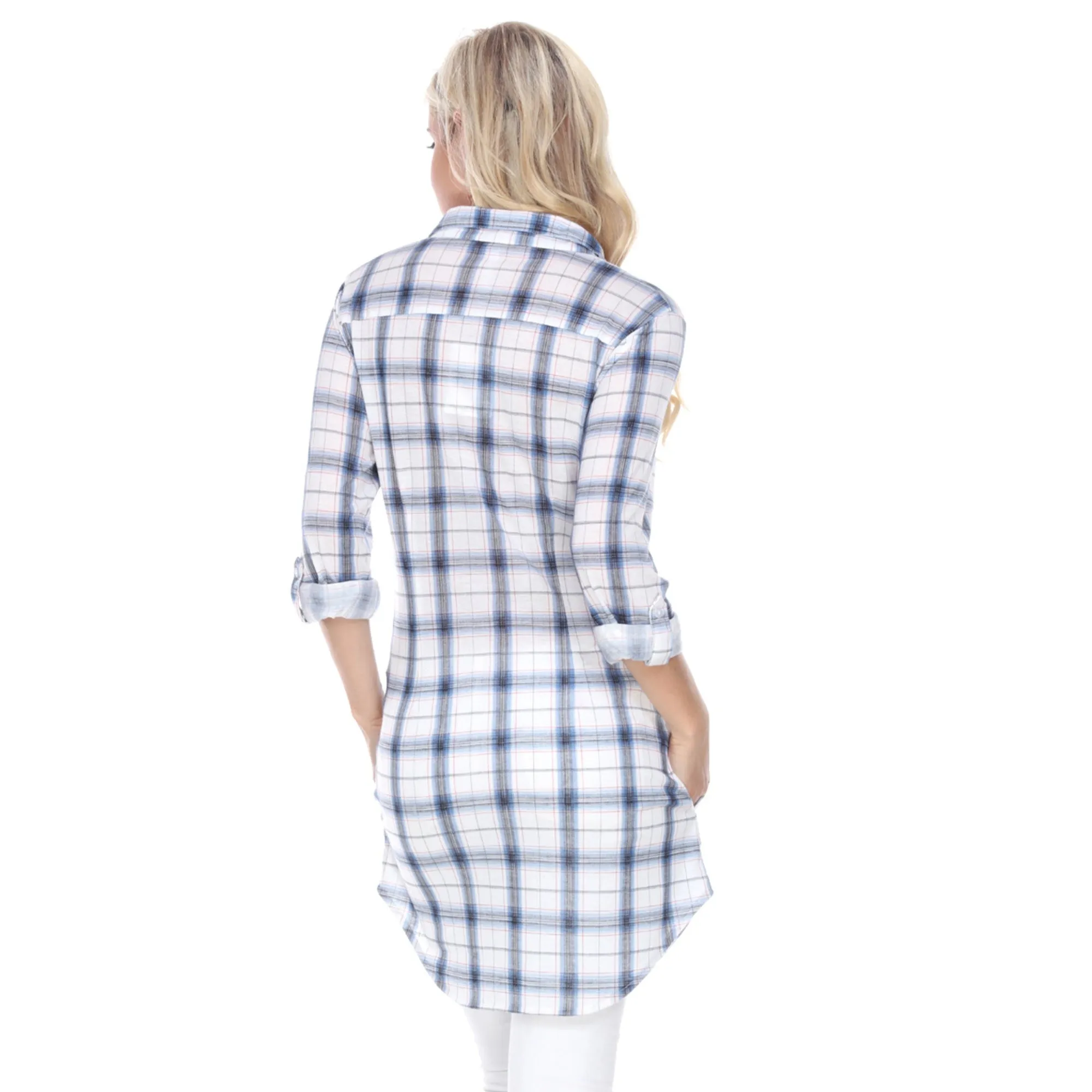 Women's Piper Stretchy Plaid Tunic